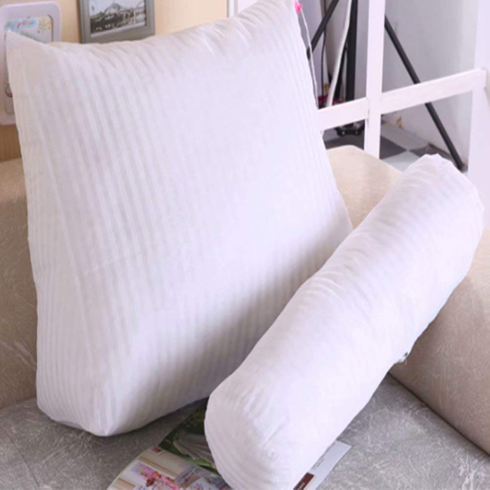 Z ONE Adjustable Wedge Pillow for Back & Neck Support - 45x45cm (18x18inch) Purple Triangle Cushion for Sofa, Bed, Office Chair - Ideal for Reading, Relaxing & Pain Relief