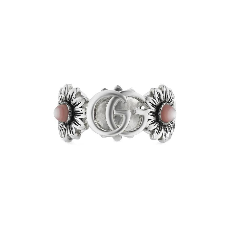 Gucci GG Marmont Ring YBC527394002014 - Gold Plated Fashion Jewelry for Women, Luxury Statement Ring for Parties & Date Nights