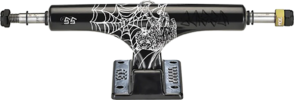 Ace AF1 Hollow 60/8.75 Deeds Galasso Black Ltd Skateboard Trucks (Set of 2) - High Performance Skateboard Trucks for Street and Park Riding - Perfect for Tricks, Grinds and Smooth Maneuvers
