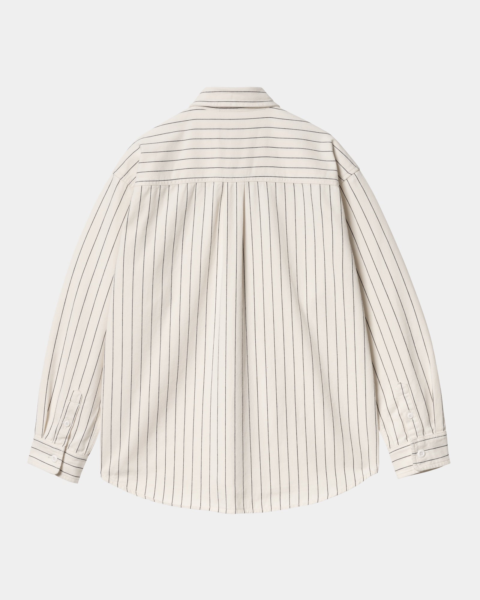 Hendry Shirt Jacket for Men - Wax & Dark Navy Seaton Stripe - Stylish Lightweight Outerwear for Casual Wear, Outdoor Adventures & Layering