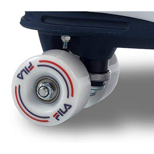 FILA Ace Quads Roller Skates for Women - Comfortable & Stylish Outdoor Skating Shoes for Rink, Park, and Fitness Use