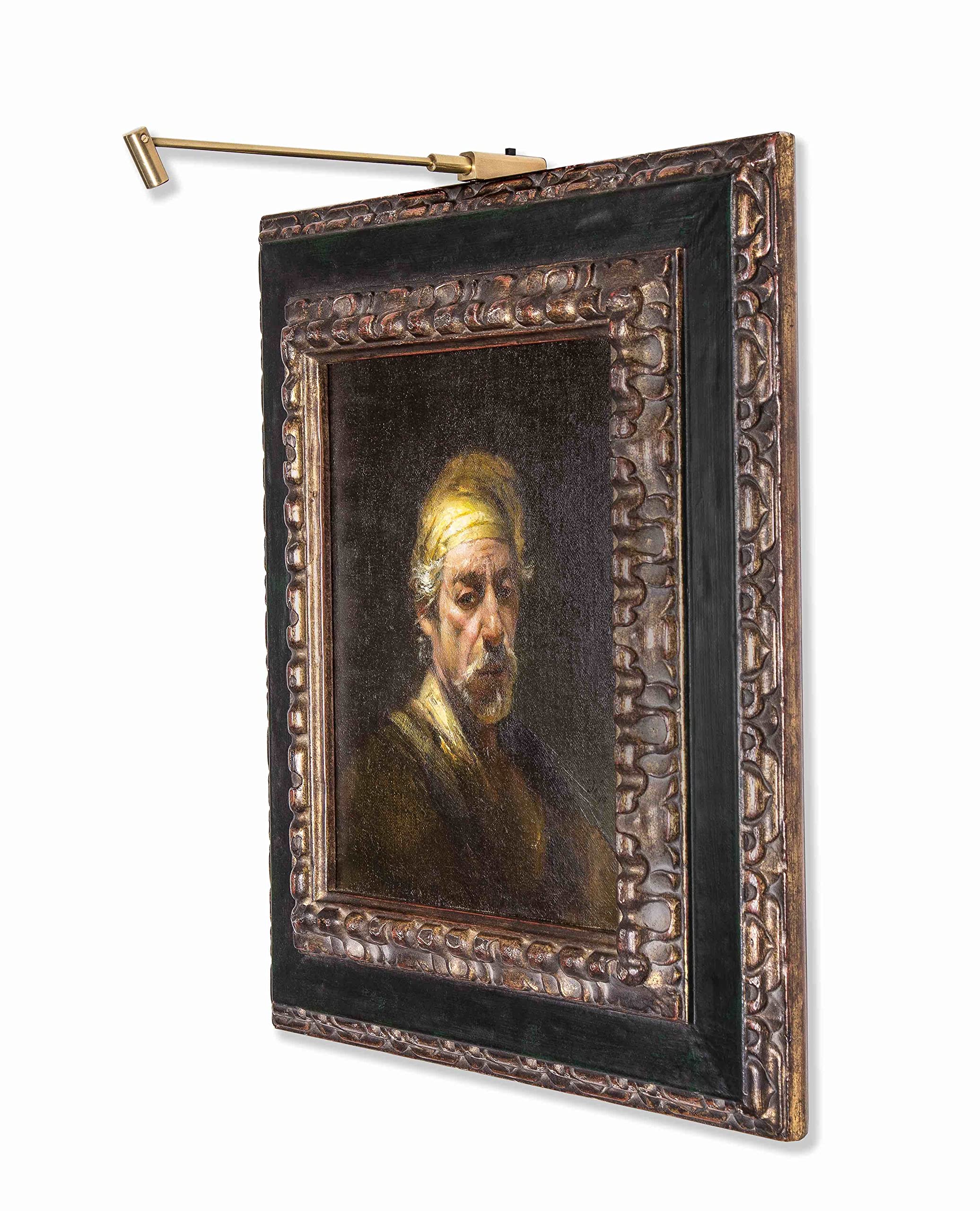 Cordless Rechargeable LED Art and Picture Light - Situ Lighting Micro Series - 2700K Warm White - USA Made - Perfect for Gallery, Museum & Home Decor Lighting