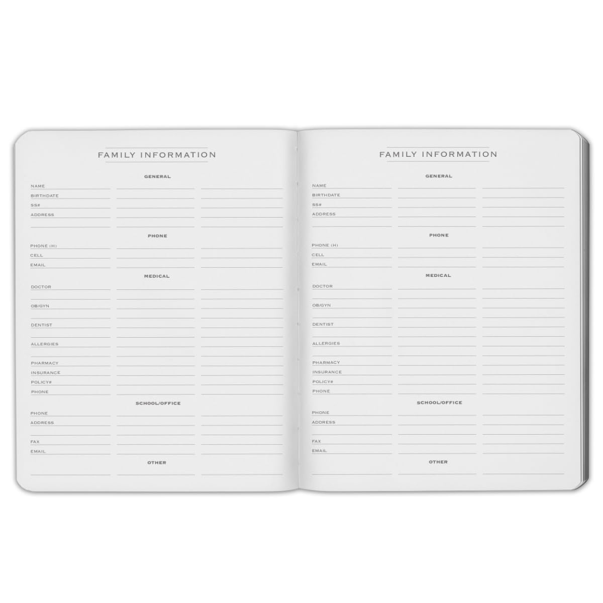 2025 Gallery Leather Family Planner for Moms - Elegant Bound 18-Month Calendar & Notebook with White Page Edges, Acadia Cactus Design, 9x7 Inches - Perfect for Home Organization, School Schedules & Work Planning