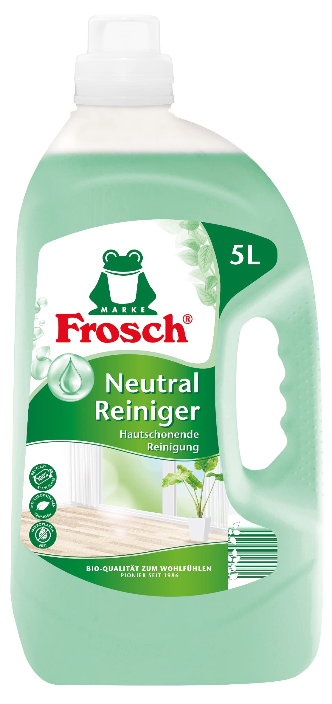 Eco-Friendly Neutral Cleaner - All-Purpose, Non-Toxic & pH Balanced for Home & Commercial Use | Safe for Floors, Countertops & Appliances | Ideal for Kitchen, Bathroom & Office Cleaning