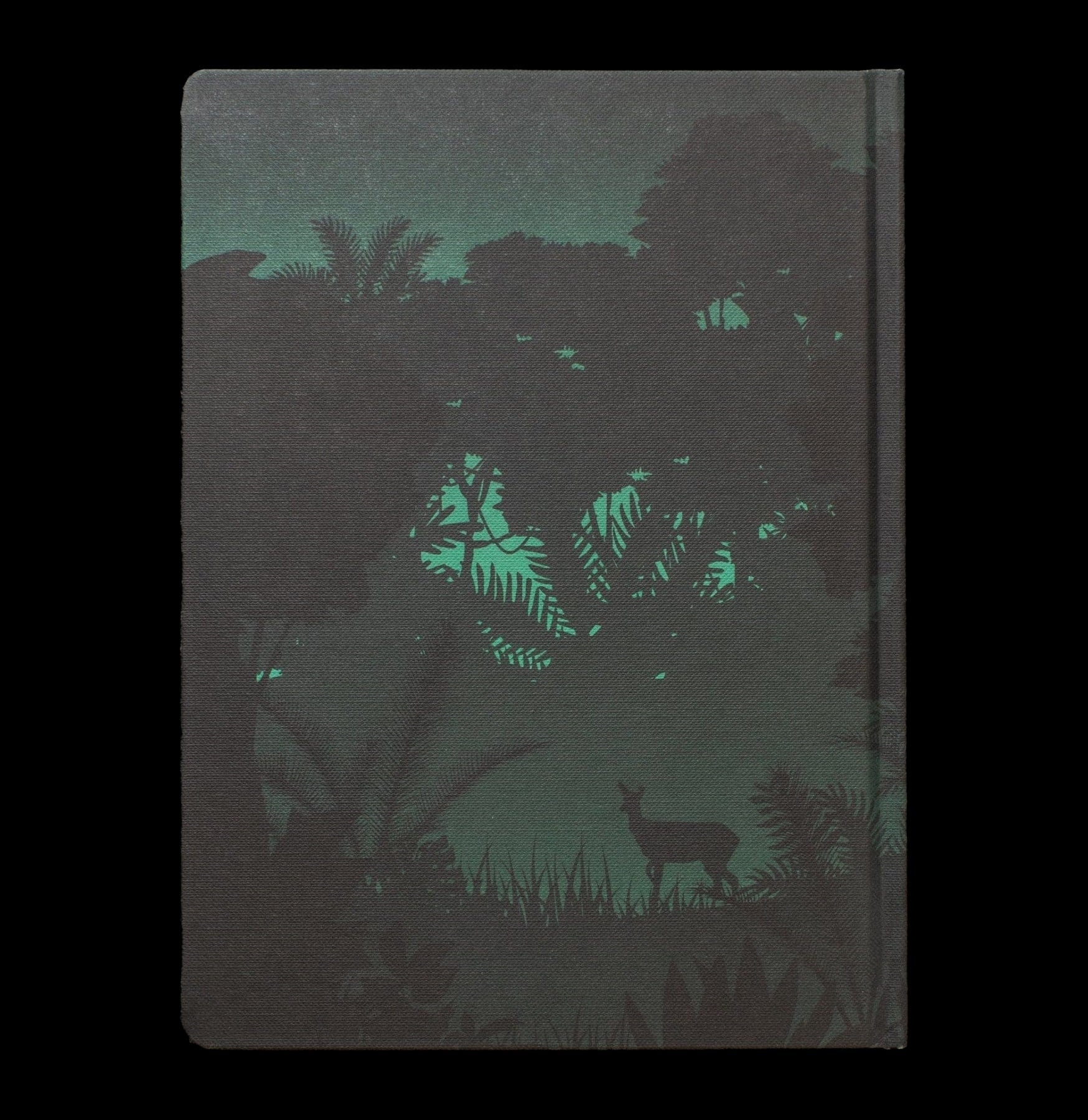 Dark Matter Notebook - Jungle Nightfall Design, Lined Journal for Writing & Sketching - Perfect for Travel, Adventure & Creative Inspiration