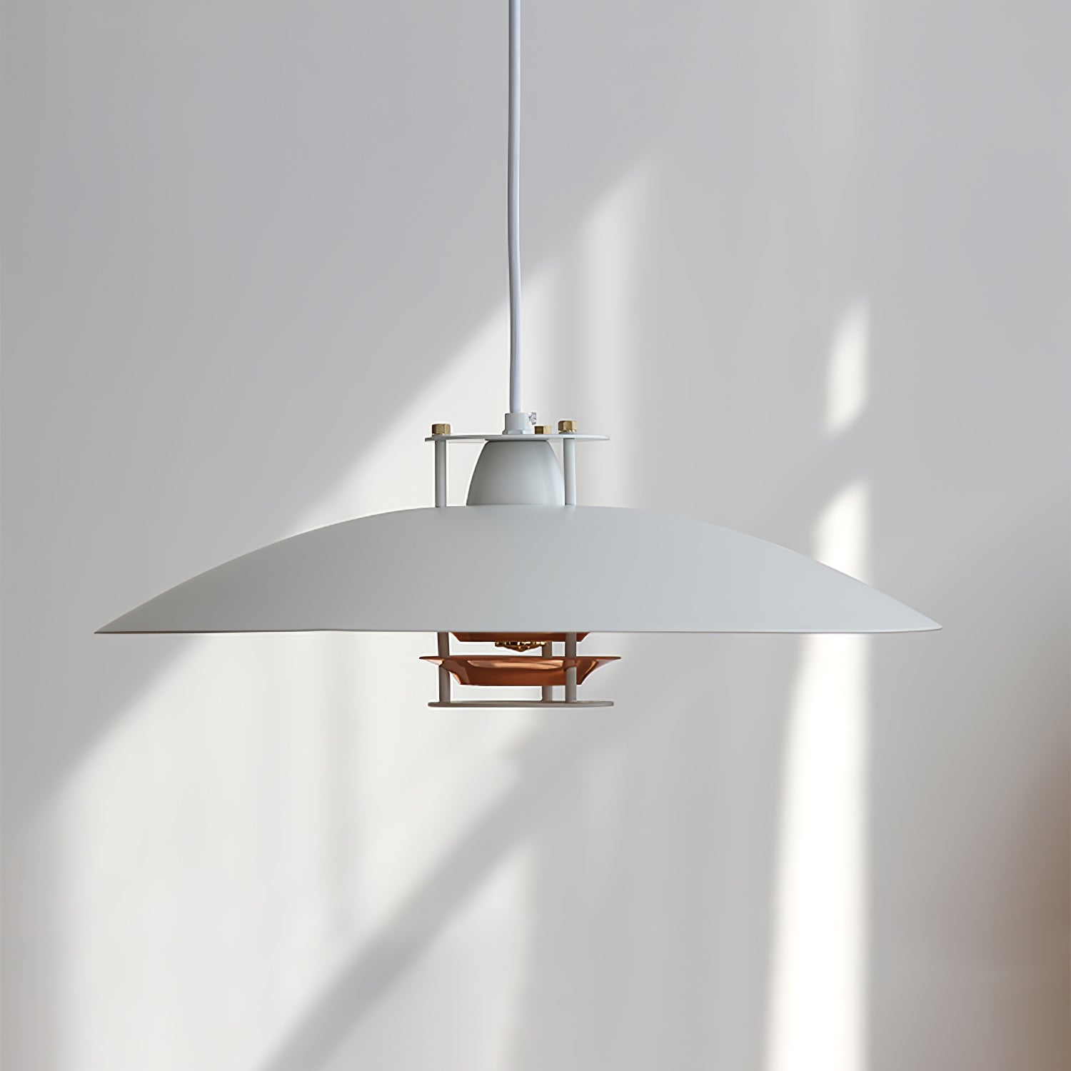 JL 341 Modern Glass Pendant Light - Elegant Hanging Fixture for Kitchen Island, Dining Room & Bedroom Lighting - Dimmable LED Chandelier for Home Decor