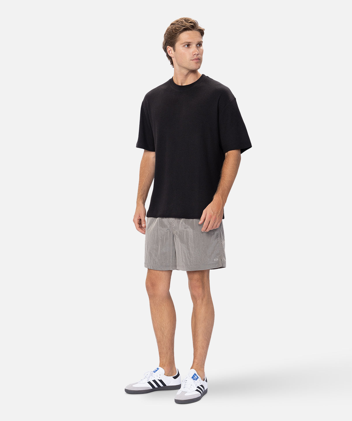 Arturo Men's Nylon Shorts - Lightweight Quick-Dry Casual Shorts for Summer Outdoor Activities (Moss Green) | Perfect for Hiking, Travel & Beach Vacations