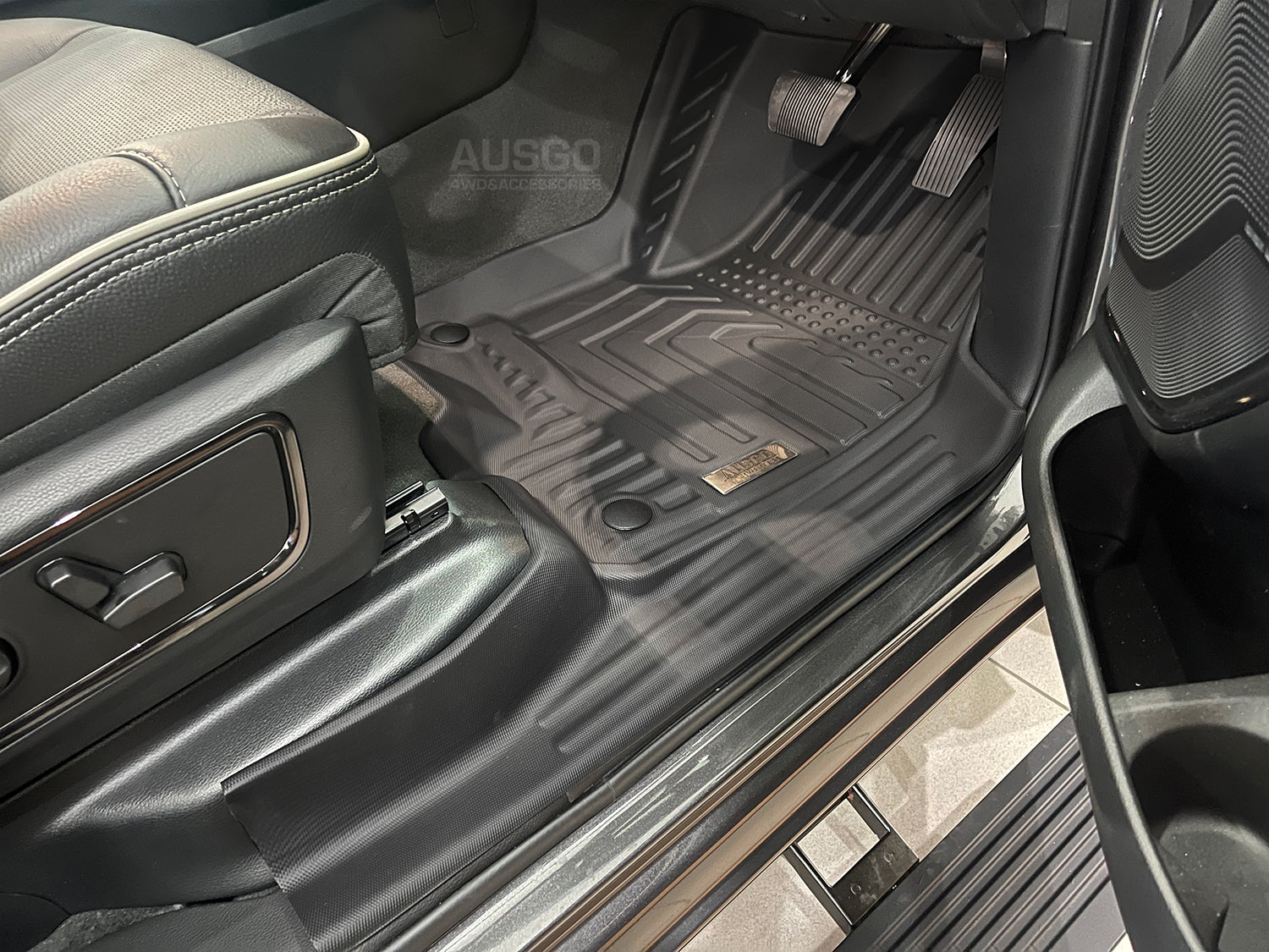 5D All-Weather Car Floor Mats for RAM 1500 DT Series Crew Cab (2020-2024) | Custom Fit, Heavy Duty Protection | Perfect for Off-Road, Work & Family Use
