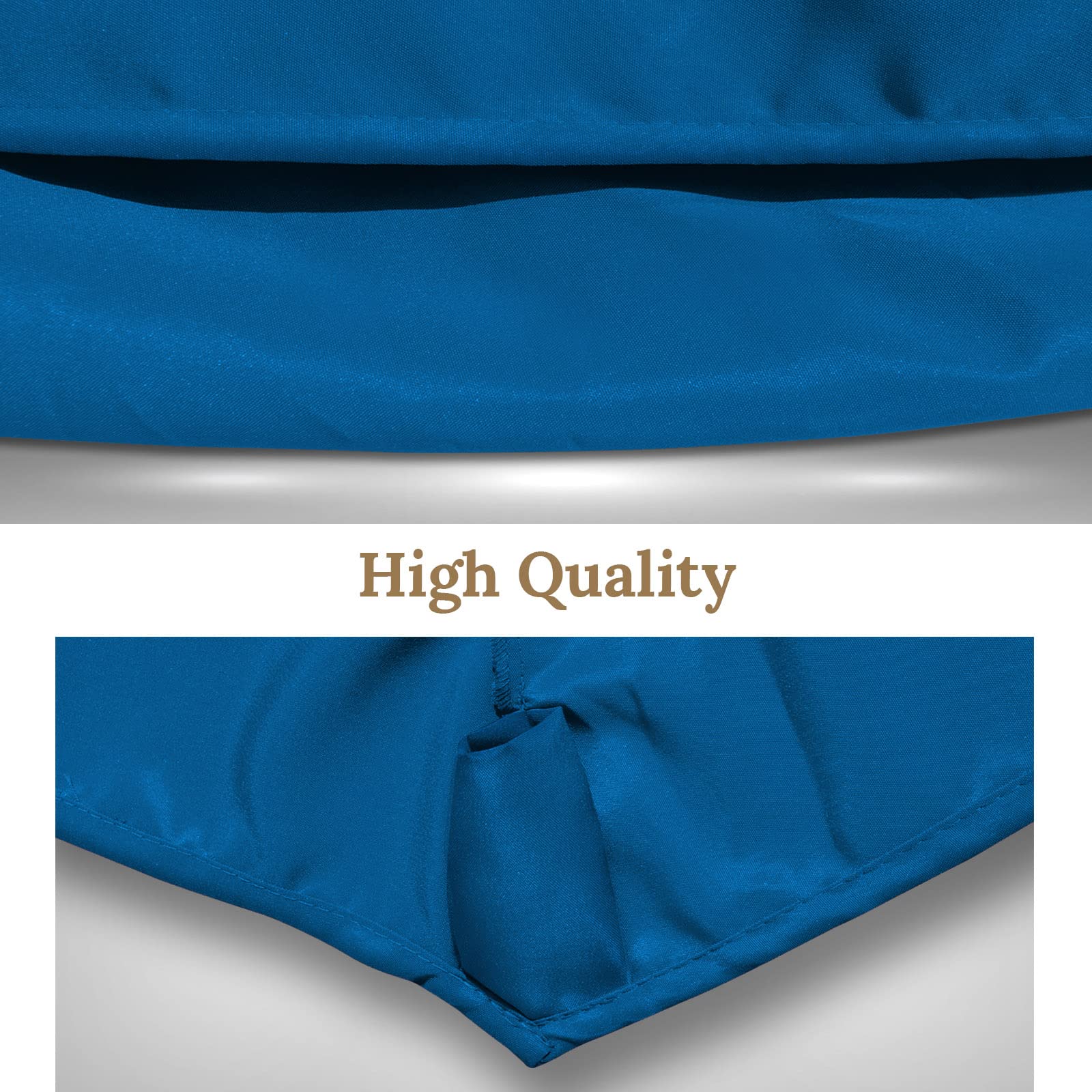YardGrow 13ft 8-Rib Umbrella Canopy Replacement for Patio - Outdoor Use