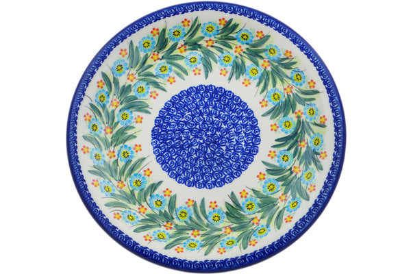 10-Piece Dinner Plate Set - Elegant Bright Wreath Design - Perfect for Holiday Gatherings, Family Dinners & Special Occasions