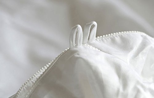 Premium 100% Pure Long Fiber Mulberry Silk Comforter - Twin Size 68x86 Inches - Breathable Summer Weight with Cotton Satin Sateen Cover - Ideal for Hot Sleepers, Luxury Bedding & Temperature Regulation