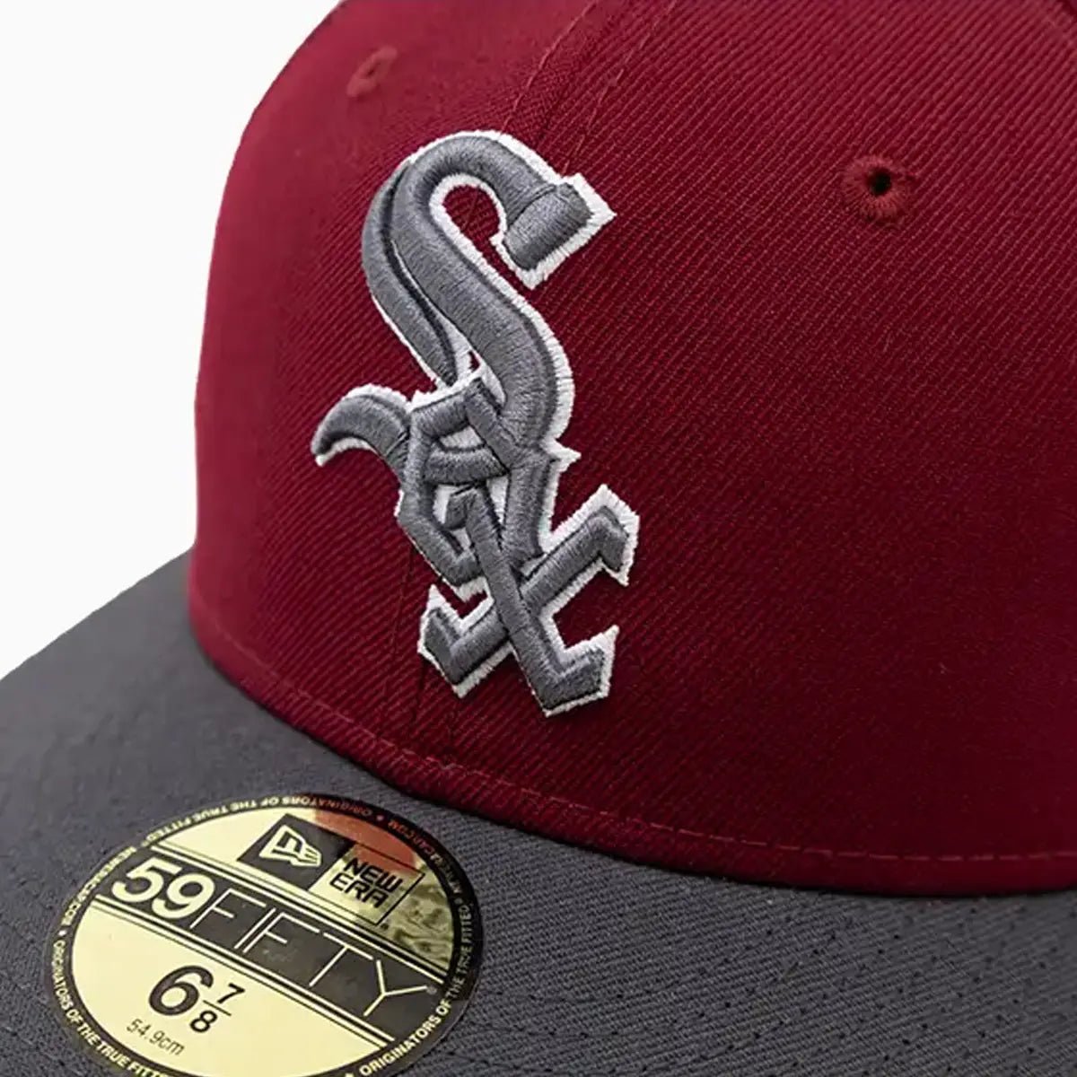 Chicago White Sox MLB 59FIFTY Fitted Hat - Official New Era Baseball Cap for Men & Women - Perfect for Games, Sports Events & Streetwear Fashion