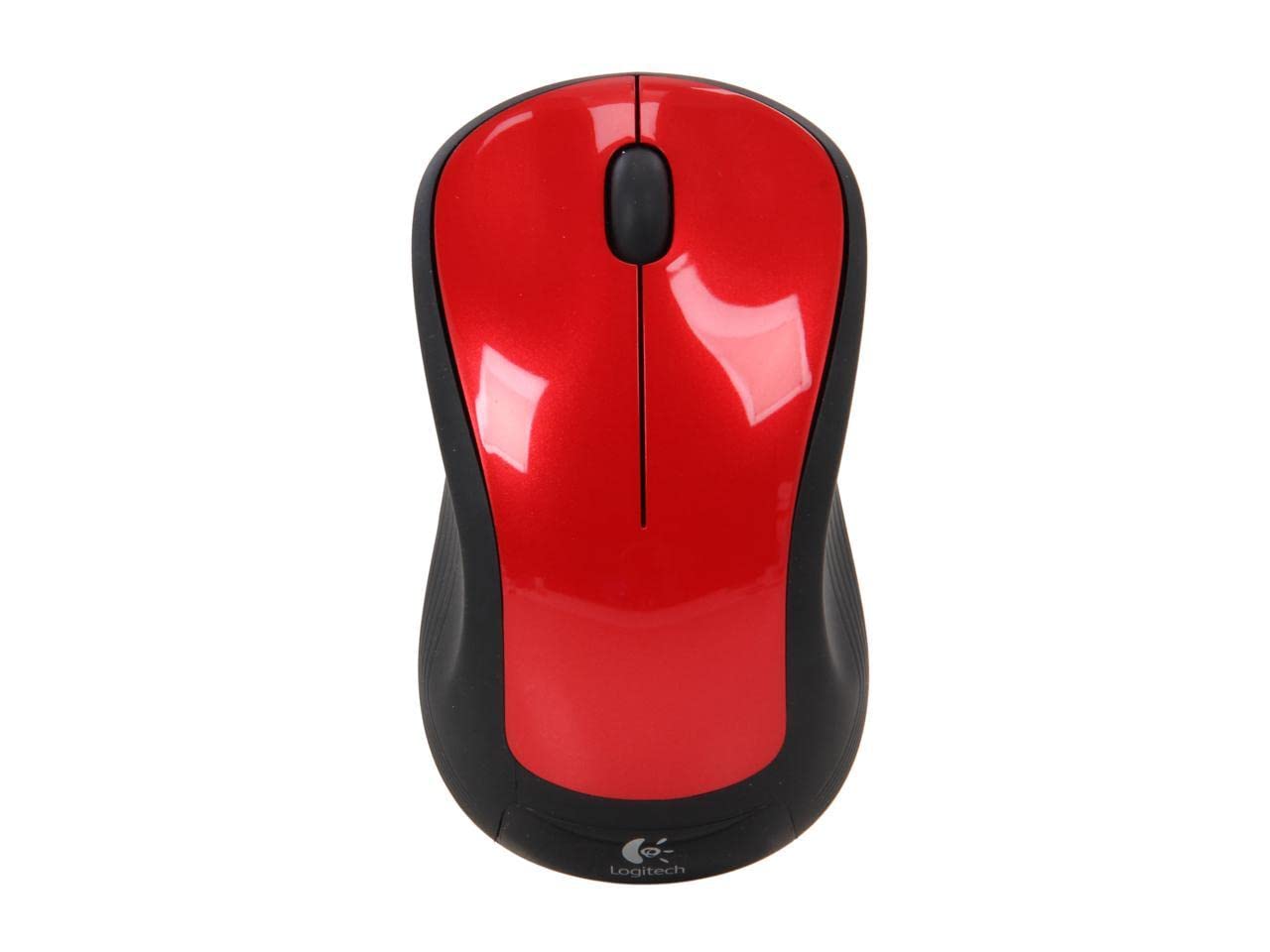 Logitech M310 Wireless Laser Mouse - 1000 DPI, Radio Frequency USB, Flame Red - Perfect for Office, Gaming & Home Computer Use