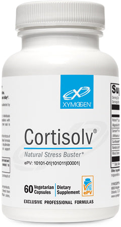 Xym Cortisolv Stress & Anxiety Relief Supplement - 60 Capsules for Natural Cortisol Balance & Adrenal Support - Perfect for Daily Stress Management & Relaxation