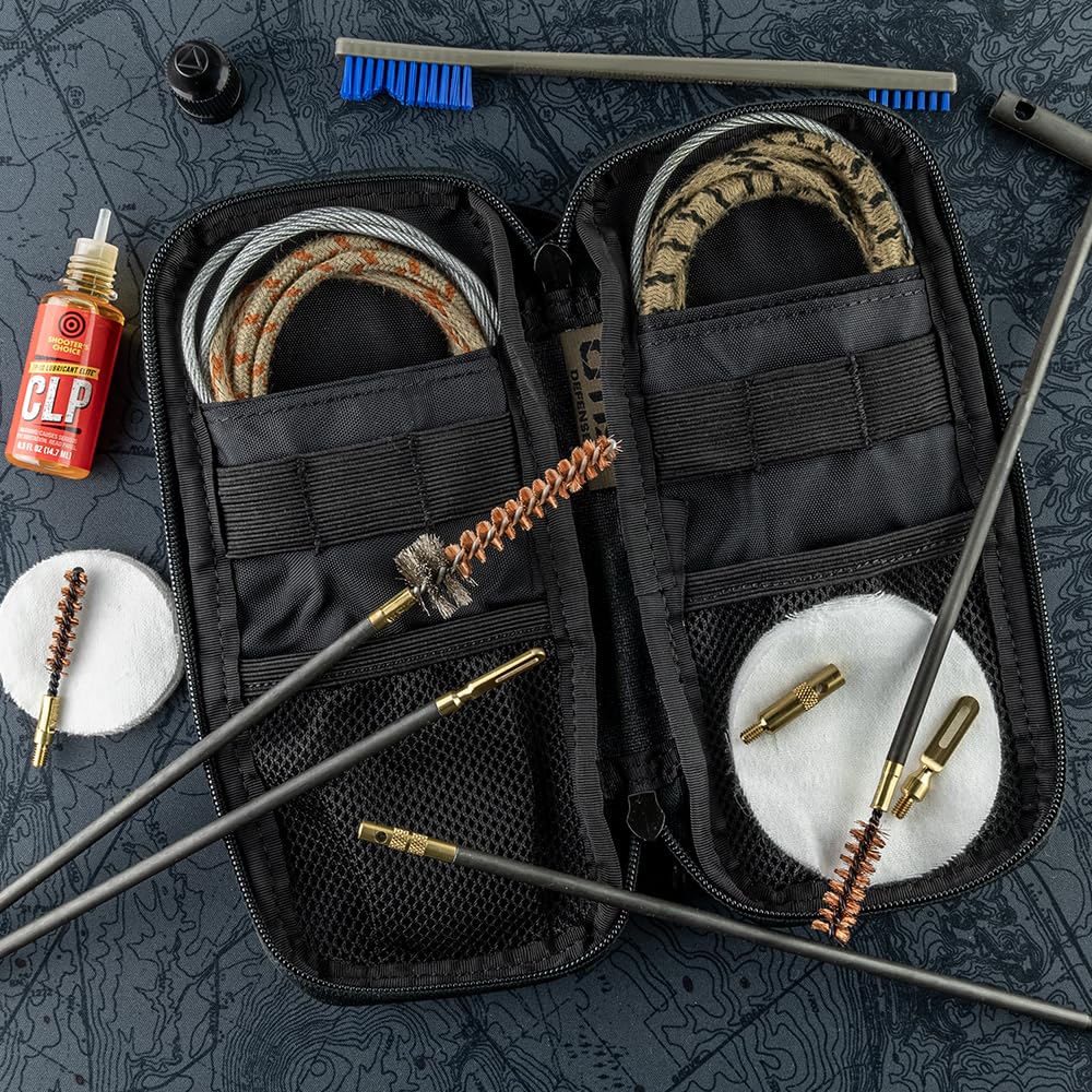 Otis Technology Defender Series Gun Cleaning Kit for Rifle & Pistol - Choose Your Caliber | Perfect for Hunting, Range Shooting & Firearm Maintenance