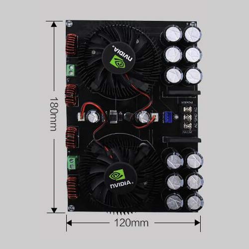 Taidacent XH-M258 Dual Channel 420W Digital Audio Power Amplifier Board with TDA8954TH Chip - High Power Pure Sound for Home Theater, DJ Equipment & Professional Audio Systems
