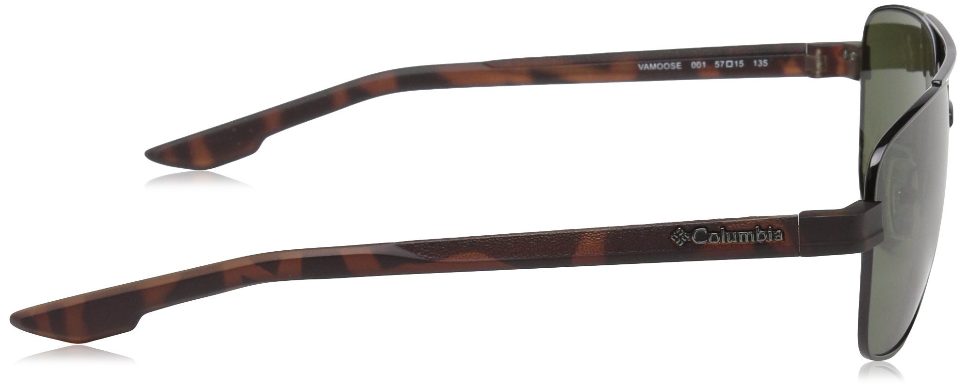 Columbia Men's Vamoose Aviator Sunglasses - Polarized UV Protection, Lightweight & Durable for Outdoor Activities, Hiking, Fishing & Driving