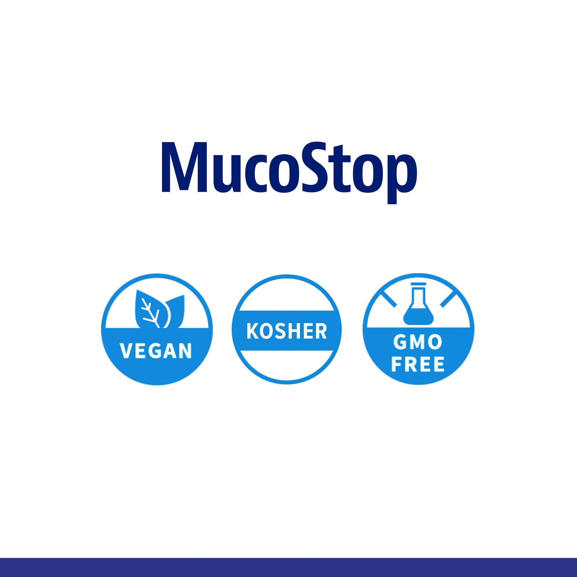 Enzymedica MucoStop Sinus & Respiratory Support Supplement - 48 Capsules for Immune Health & Seasonal Relief | Supports Clear Breathing & Nasal Comfort