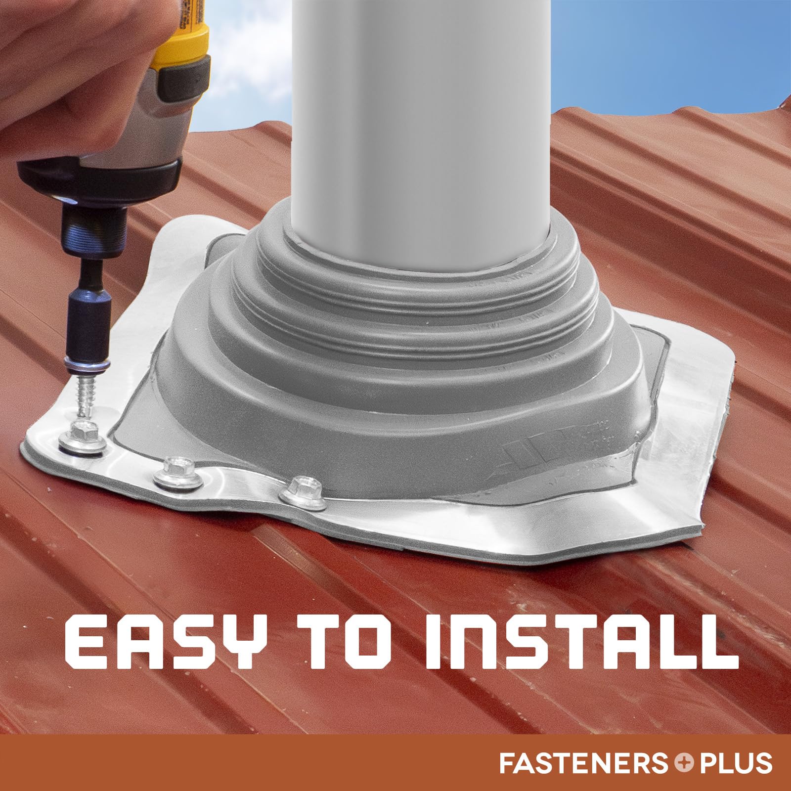 EPDM Roof Flashing Boot for 4-3/4