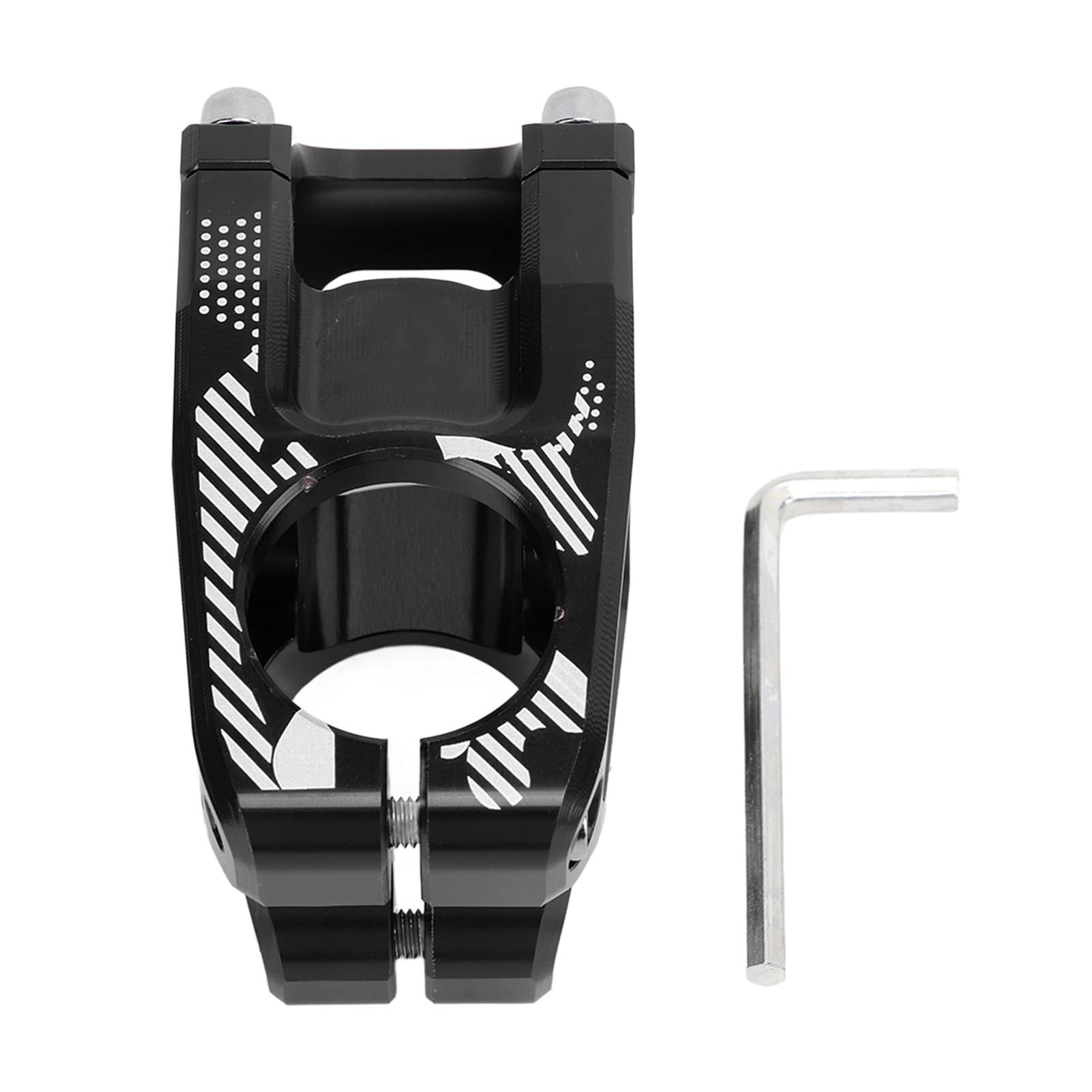 **Lightweight Aluminum Alloy Bike Stem - 31.8x45mm Hollow Riser Handlebar Stem for Road Bike, MTB & Cycling | Durable & Ultralight for Downhill & Commuting**
