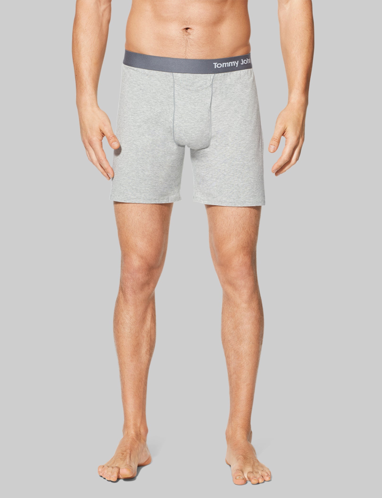 Breathable Cotton Relaxed Fit Boxer Briefs 6-Pack - Soft & Comfortable Men's Underwear for Everyday Wear, Lounge & Sleep