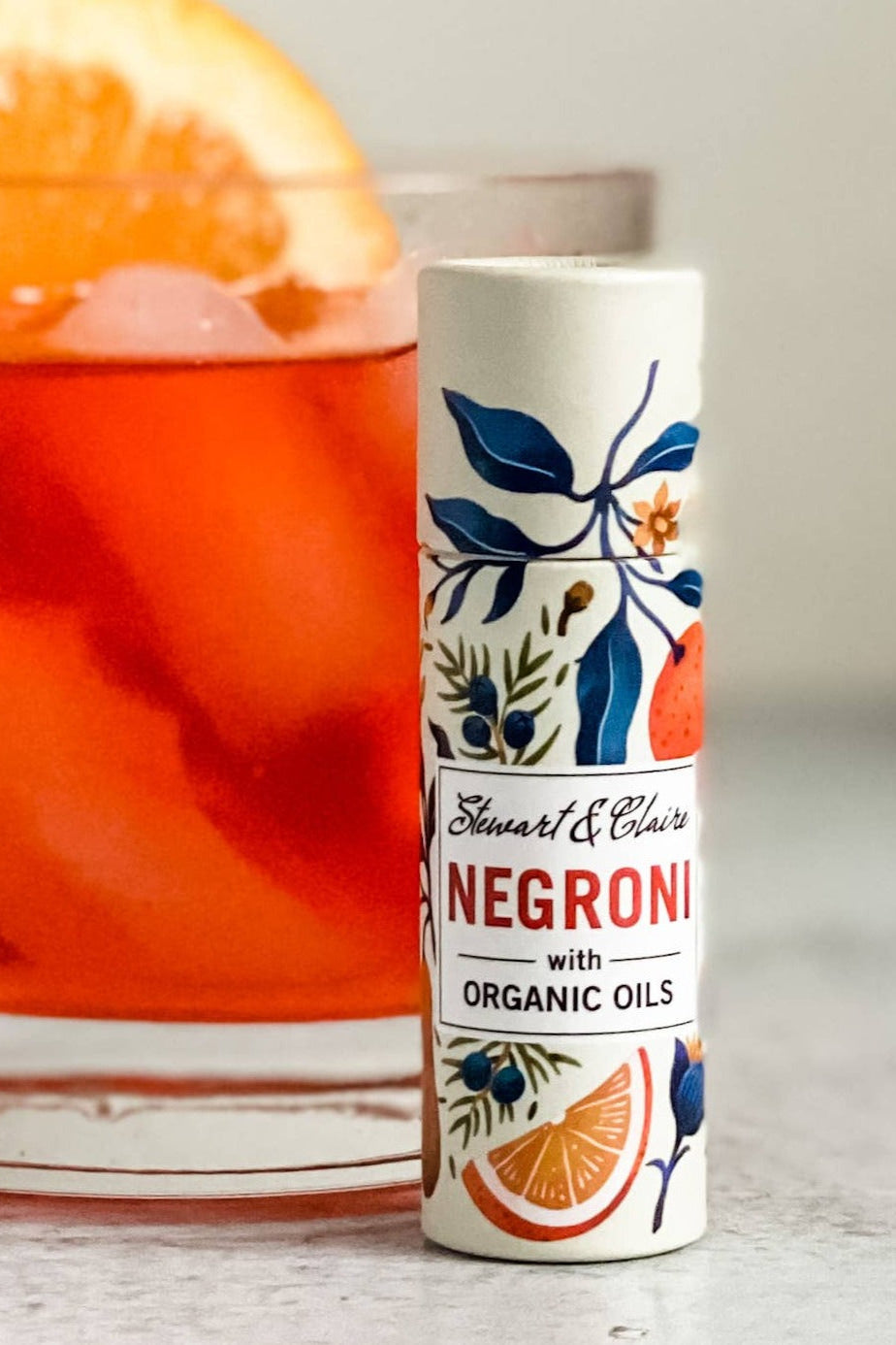 Negroni Flavored Lip Balm - Moisturizing & Long-Lasting Lip Care for Dry Lips | Perfect for Winter, Outdoor Activities & Daily Hydration