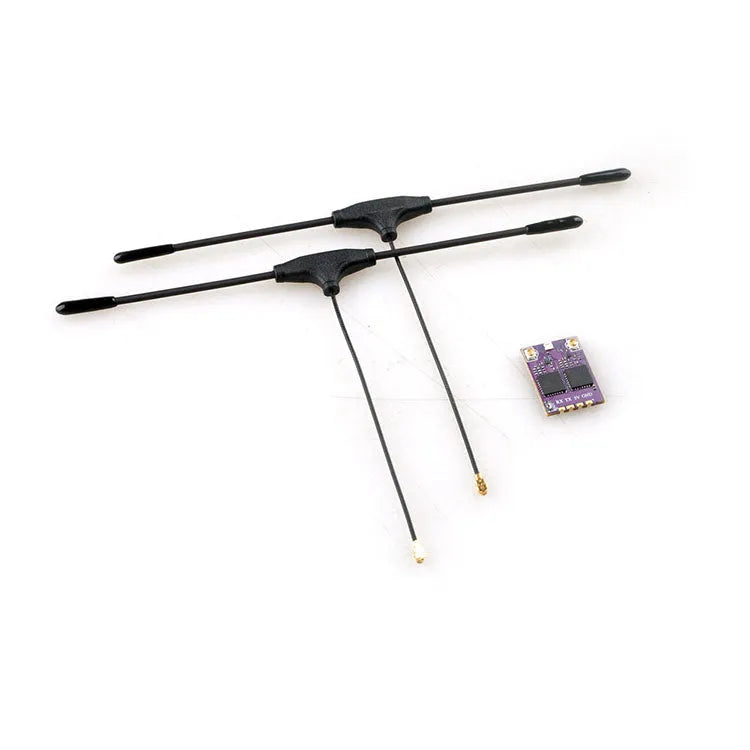 Happymodel ES900 Dual RX ELRS Diversity Receiver 915MHz 868MHz Long Range Receiver for FPV Drones and RC Aircraft - Enhanced Signal Stability for Long-Distance Flying