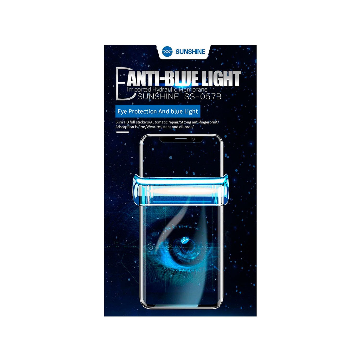 Premium Blue Hydrogel Screen Protector for iPhone X - Anti-Scratch & HD Clarity | Lifemax - Perfect for Outdoor Use & Sunlight Visibility