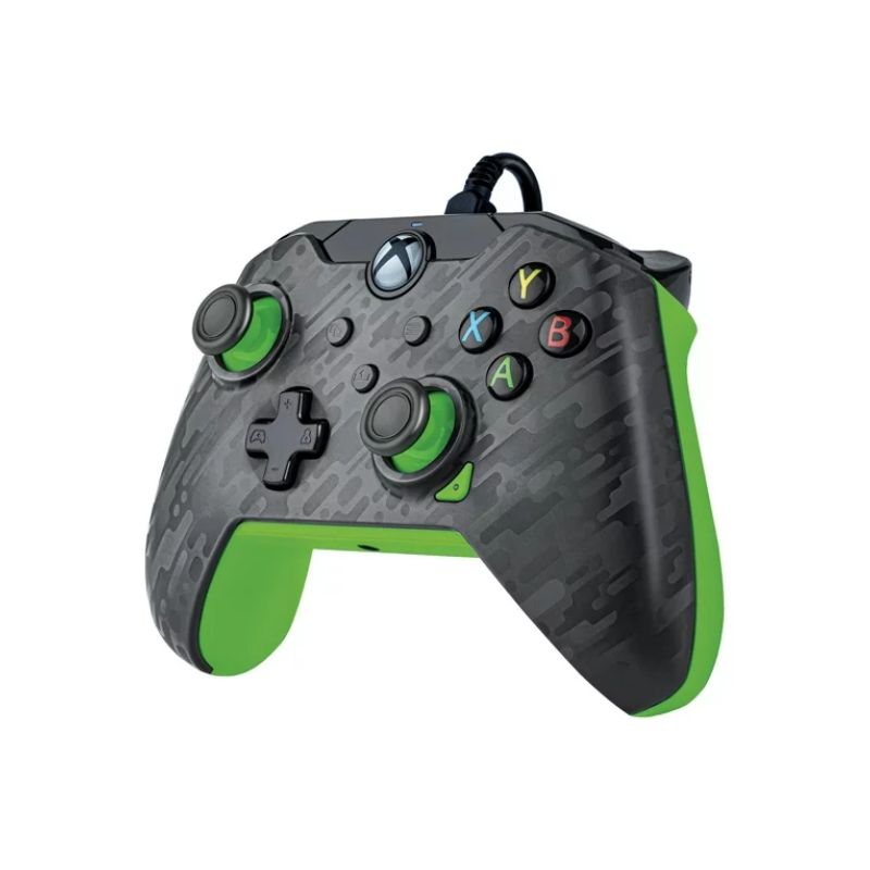 PowerA Wired Controller for Xbox Series X/S with Neon Carbon Design - Perfect for Gaming, Streaming & Competitive Play