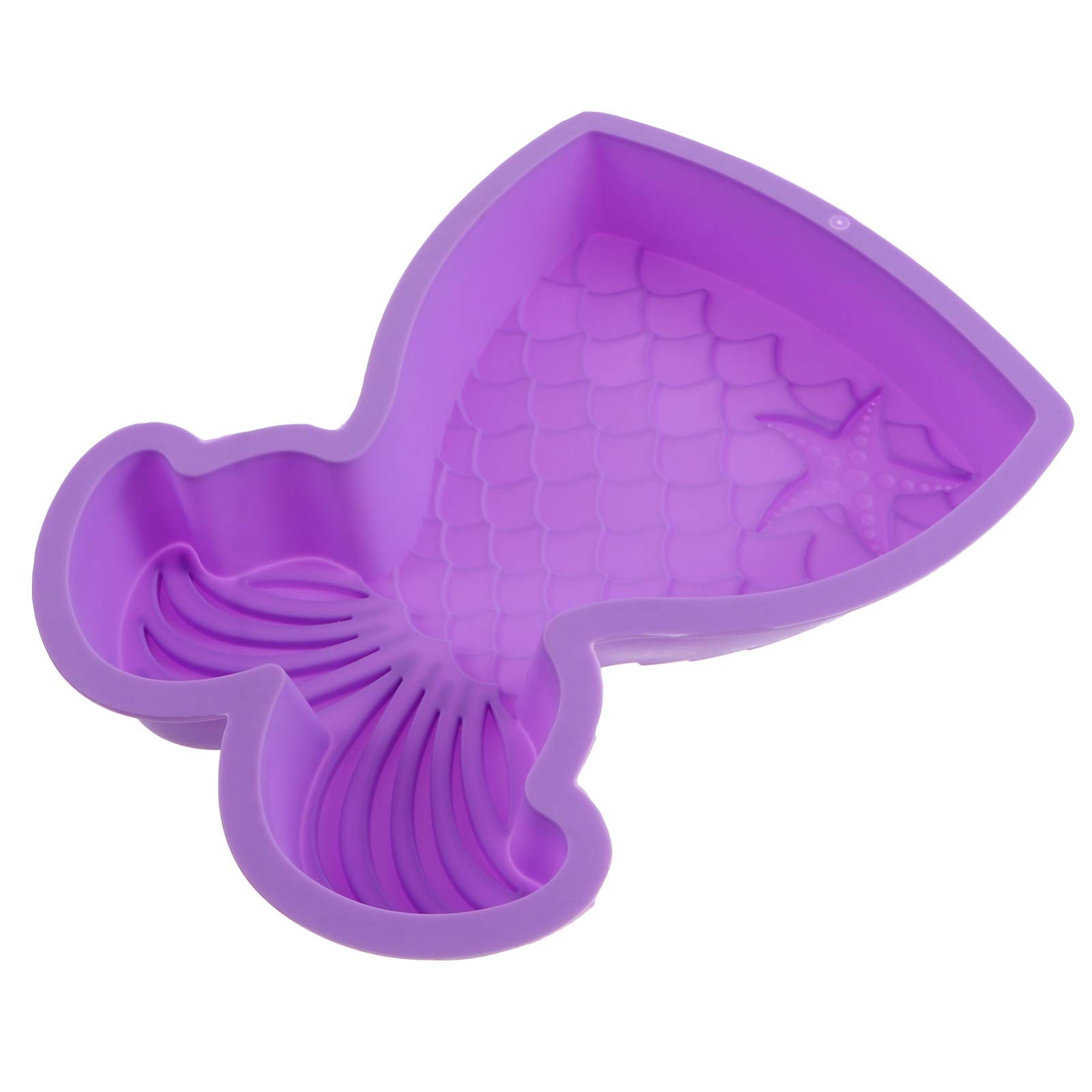 **Hemoton Silicone Mermaid Tail Mold Set - Fondant, Soap, Chocolate, Candy, Resin Craft Molds for Cake Decorating, DIY Sugar Craft & Pastry Tools - Perfect for Birthday, Wedding & Ocean-Themed Parties**