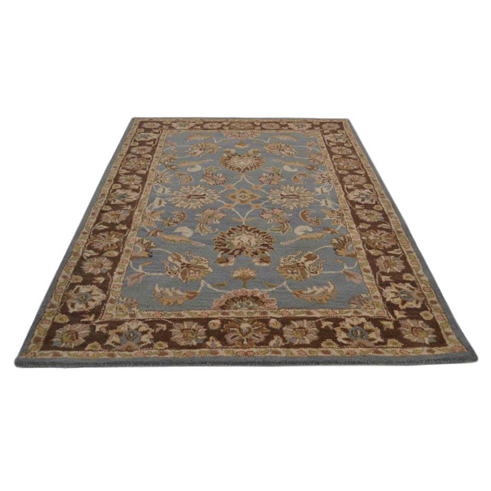 Gabbeh Hand Tufted Wool Rug - Soft Persian Style Area Rug for Living Room, Bedroom & Home Decor