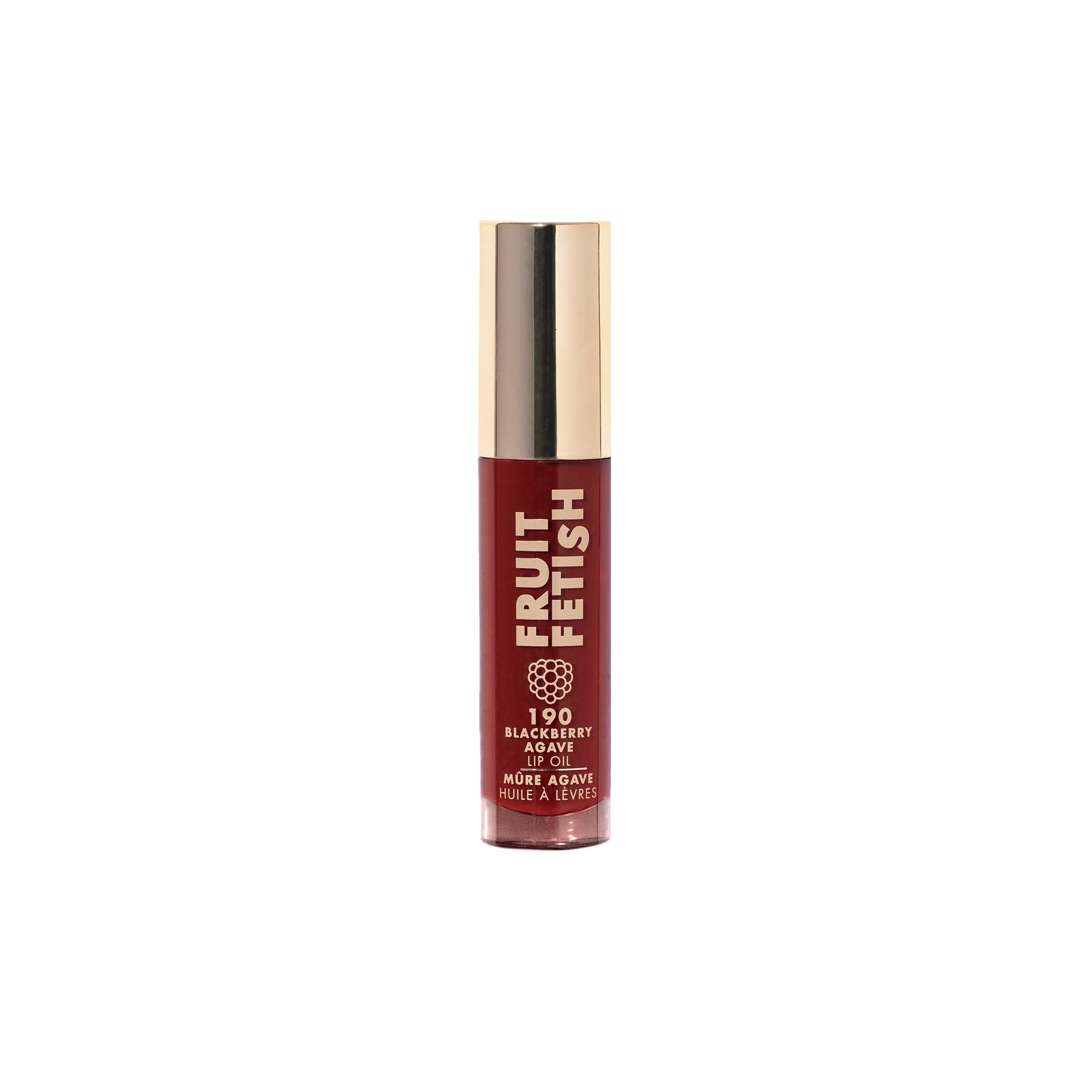 Milani Fruit Fetish Lip Oil with Vitamin E - Hydrating Lip Treatment with Blackberry Agave & Fruit Extracts - Moisturizing Lip Gloss for Dry Lips - Perfect for Daily Use & Night Care