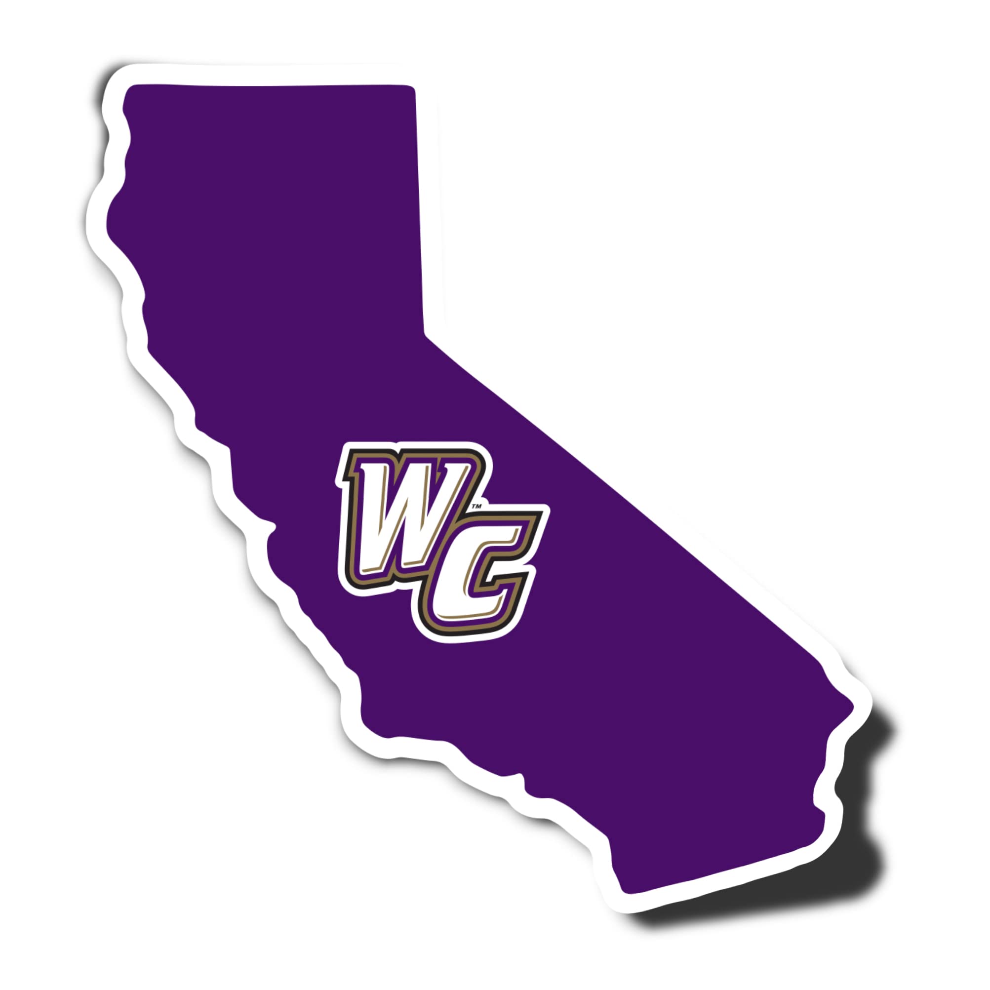 Whittier College The Poets Vinyl Decal Sticker - Desert Cactus Design for Laptop, Water Bottle, Car & Scrapbook | Perfect for College Pride, School Spirit & State Border Decor