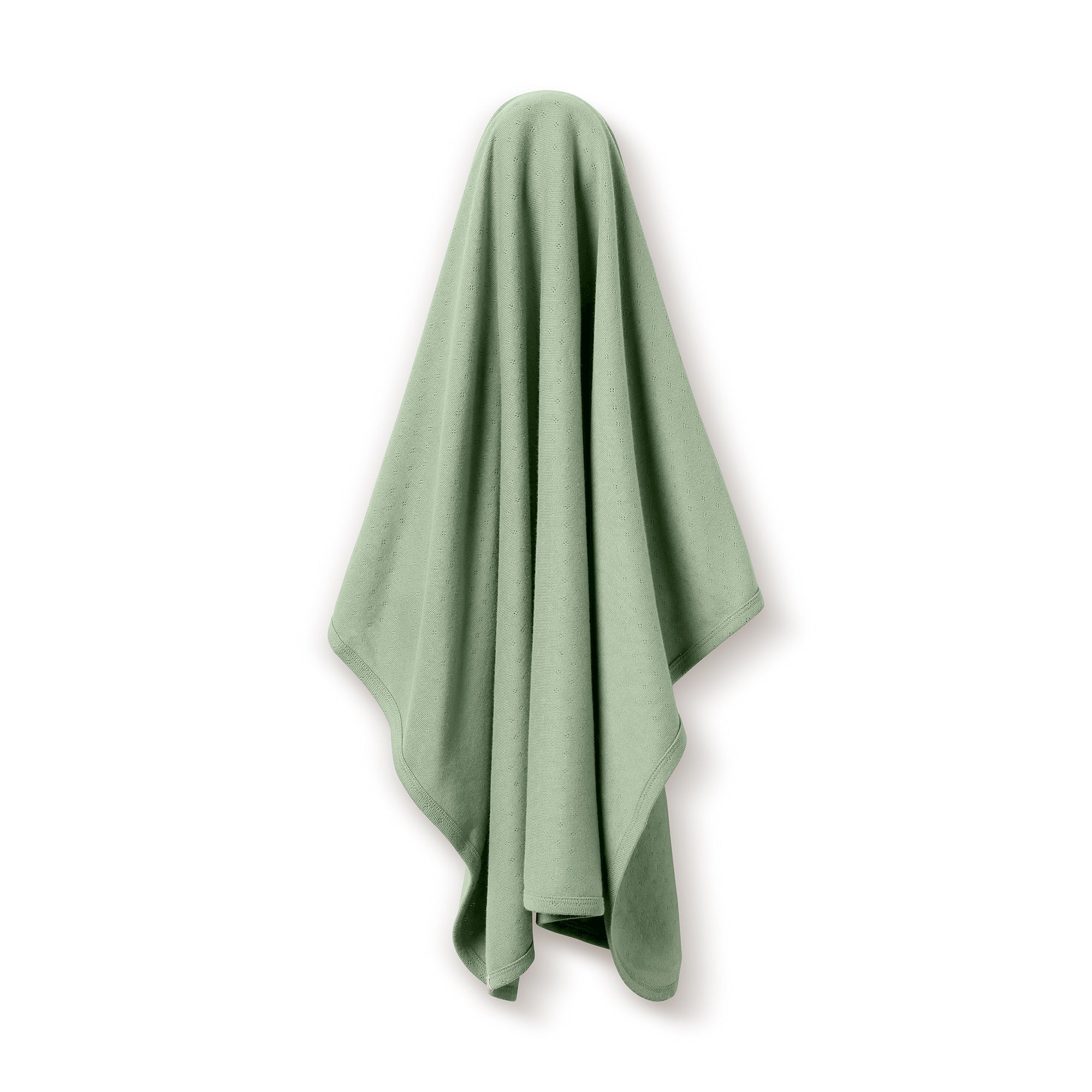 Organic Pointelle Bunny Rug - Soft & Cozy Baby Nursery Blanket for Playtime, Crib, and Photo Shoots | Eco-Friendly & Hypoallergenic