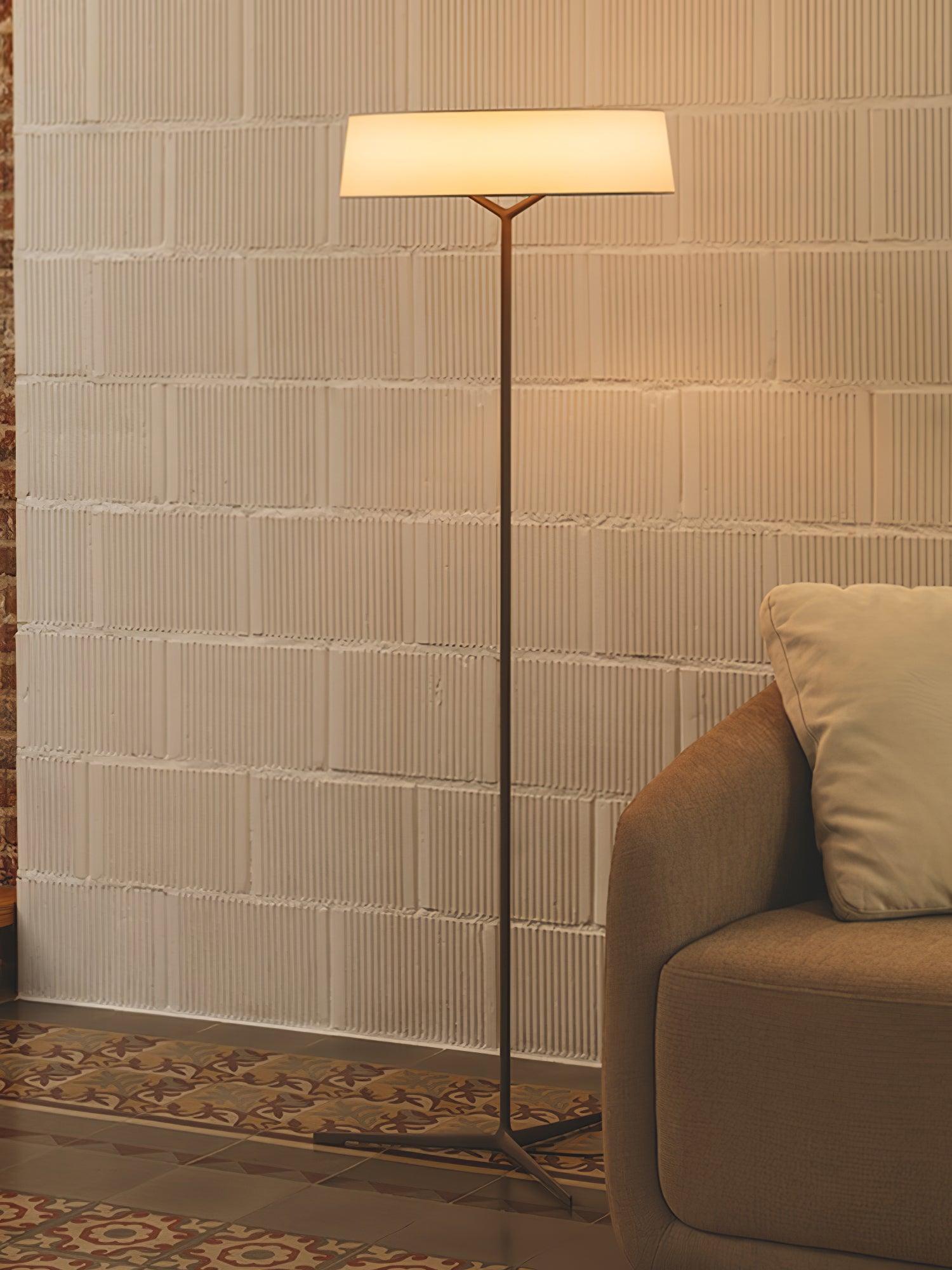 Modern DAMA Floor Lamp - Adjustable LED Standing Light for Living Room, Bedroom, Office - Warm White & Cool White Light Modes - Perfect for Reading, Working, and Relaxing