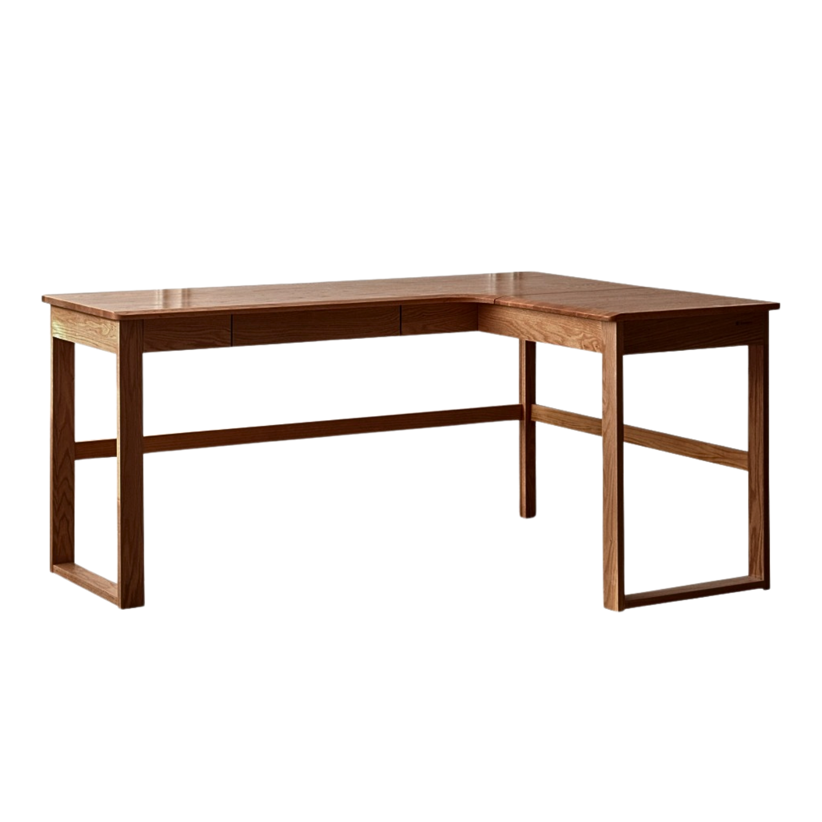 63x47.2x29.5 inch / 160x120x75сm / Walnut color / right corner desk
