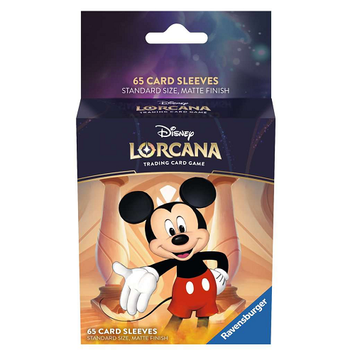 Disney Lorcana TCG: The First Chapter Card Sleeves - Elsa, Mickey Mouse & Captain Hook | Premium Trading Card Protectors for Collectors & Gameplay | Perfect for MTG, Pokemon & Yu-Gi-Oh Card Storage