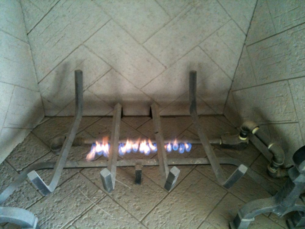 Dante Blue Flame Universal Straight Log Lighter for Fireplace - Propane Gas Fire Starter Tool for Wood Burning, Campfires & Outdoor Fire Pits