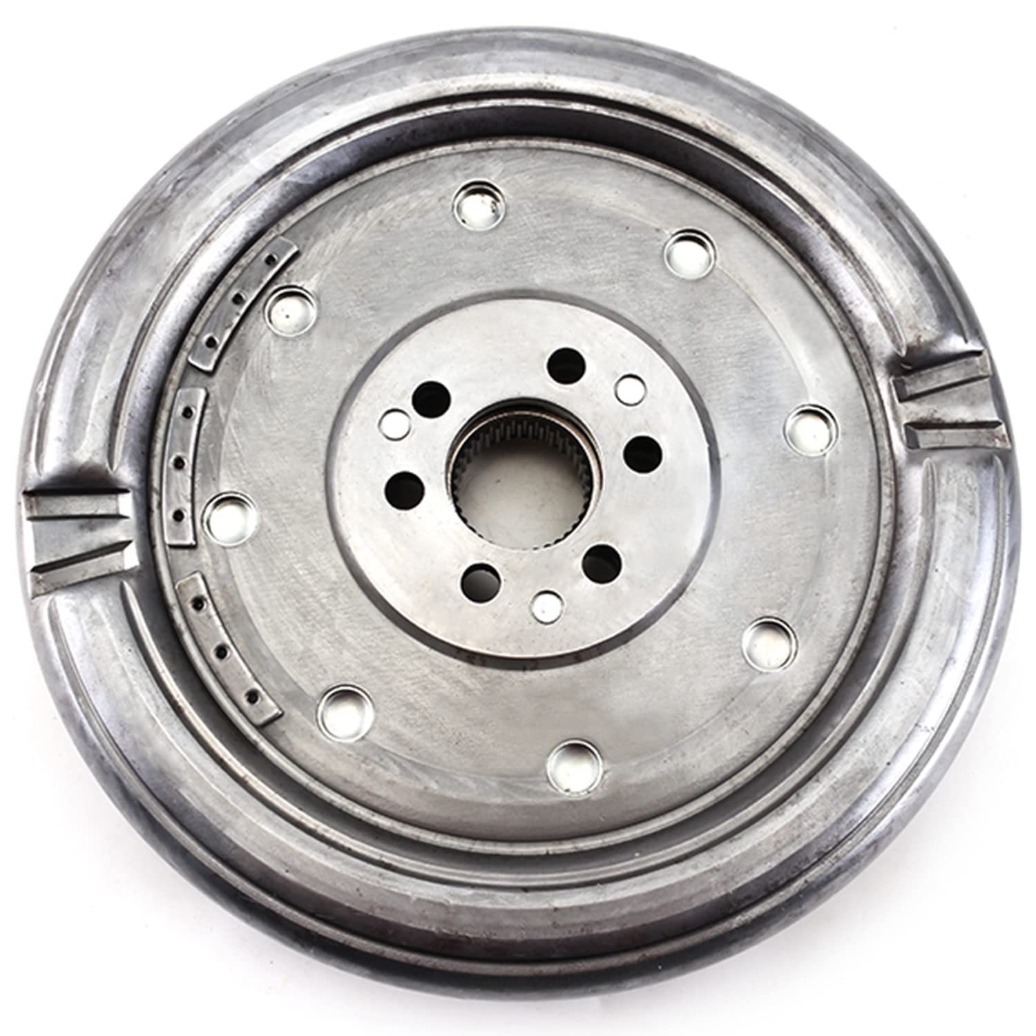 02E DQ250 6 Speed Transmission Clutch Flywheel 6 Hole 129 Teeth - Compatible with VW Audi A3 A4 A5 A6 TT Q3 Q5 (Fits 2008-2016 Models) - Perfect for Transmission Repair & Performance Upgrades