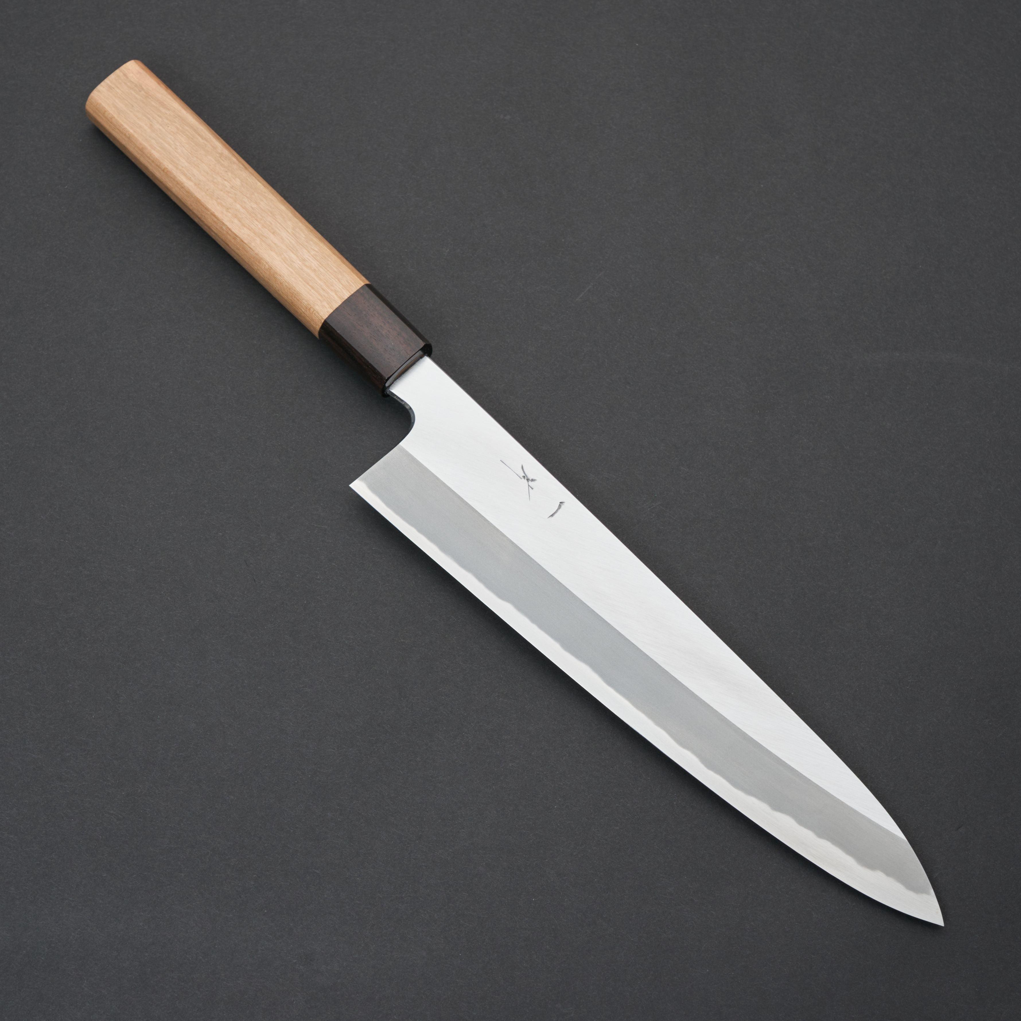 Hitohira Kikuchiyo Kyuzo Migaki White #2 Gyuto Japanese Chef Knife 240mm - Premium Kitchen Knife for Sushi, Meat Cutting & Professional Cooking