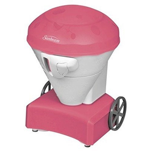 Sunbeam FRSBISCR-PNK Electric Pink Snow Cone Maker - Fast & Easy Homemade Shaved Ice Machine for Parties, Events & Summer Treats