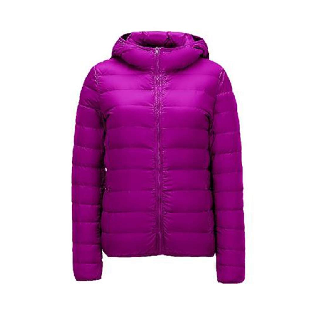 Women's Ultra Light Down Jacket - Winter Windproof Feather Coat for Outdoor Activities, Hiking & Travel | Warm & Stylish Puffer Coat for Cold Weather
