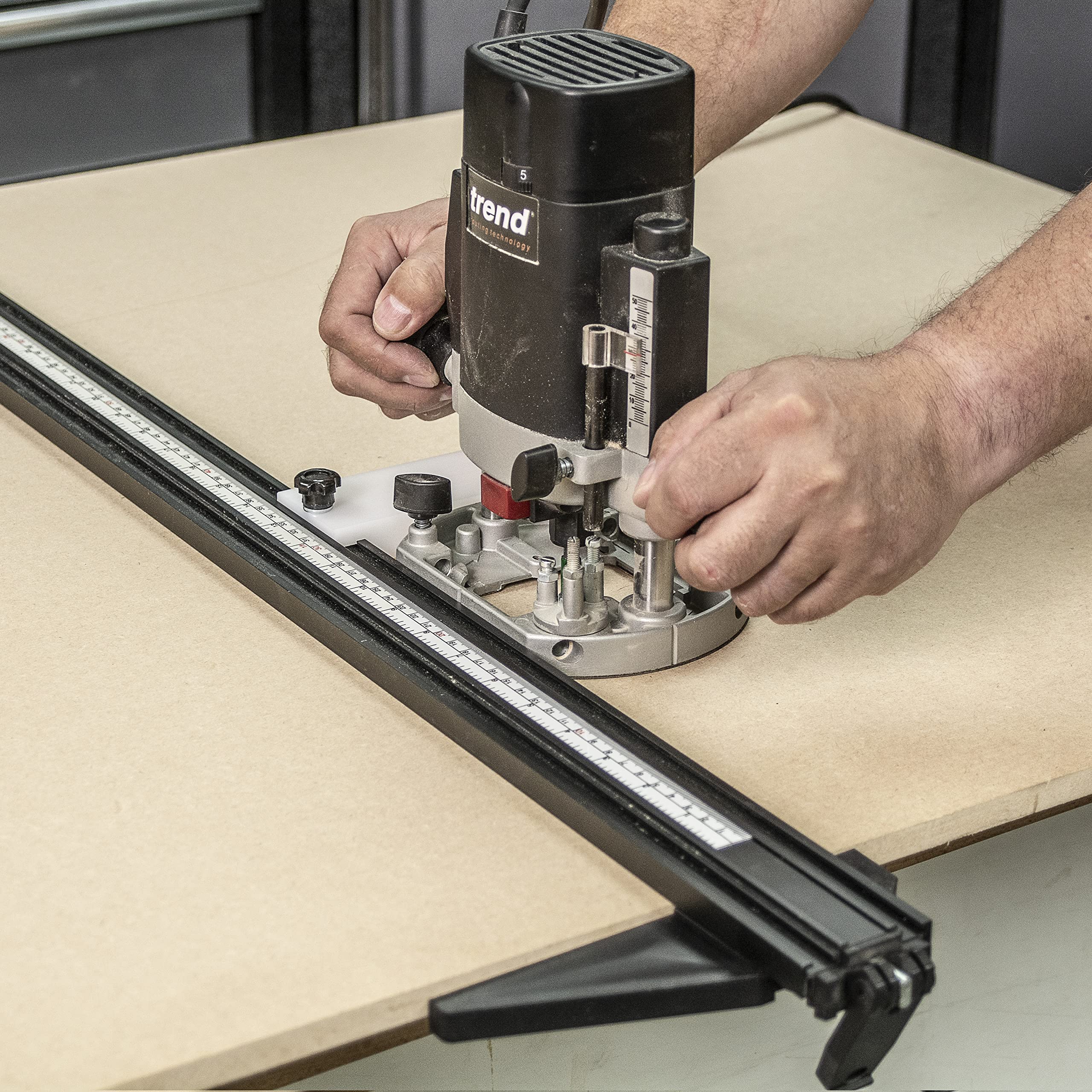 Trend Enterprises Adjustable End Stop Block for Varijig Clamp Guides - VJS/CG/ESB - Perfect for Woodworking, DIY Projects & Professional Clamping Solutions