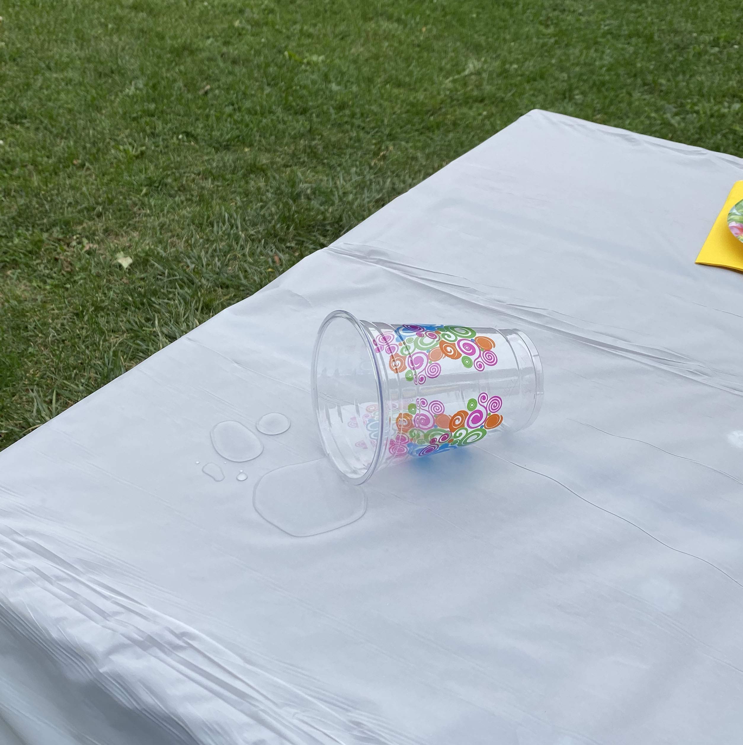 Neatiffy Disposable Plastic Tablecloth Roll - 54