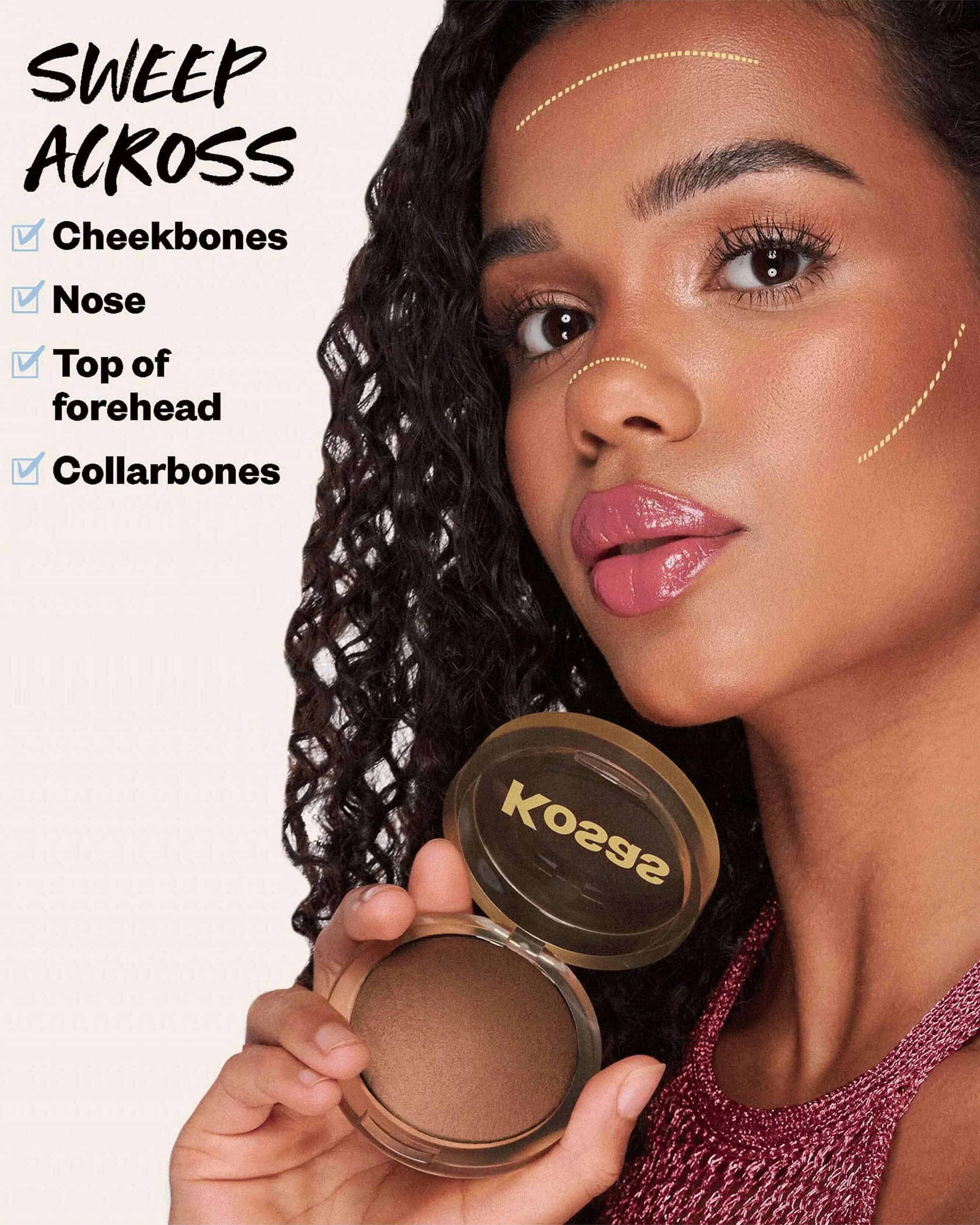 The Sun Show Glowy Warmth Bronzer - Natural Sun-Kissed Makeup for a Radiant Summer Look | Perfect for Beach Days & Outdoor Events