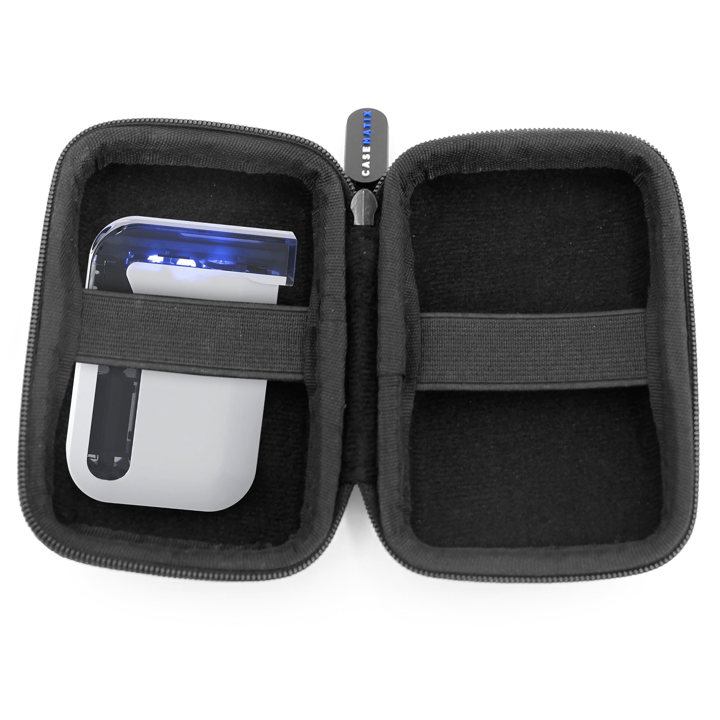 CASEMATIX Carrying Case for BACtrack Mobile Breathalyzer - Compatible with C6, C8, GO & Keychain Models - Durable Travel Case for Alcohol Testing Devices - Perfect for Travel, Parties & Personal Use