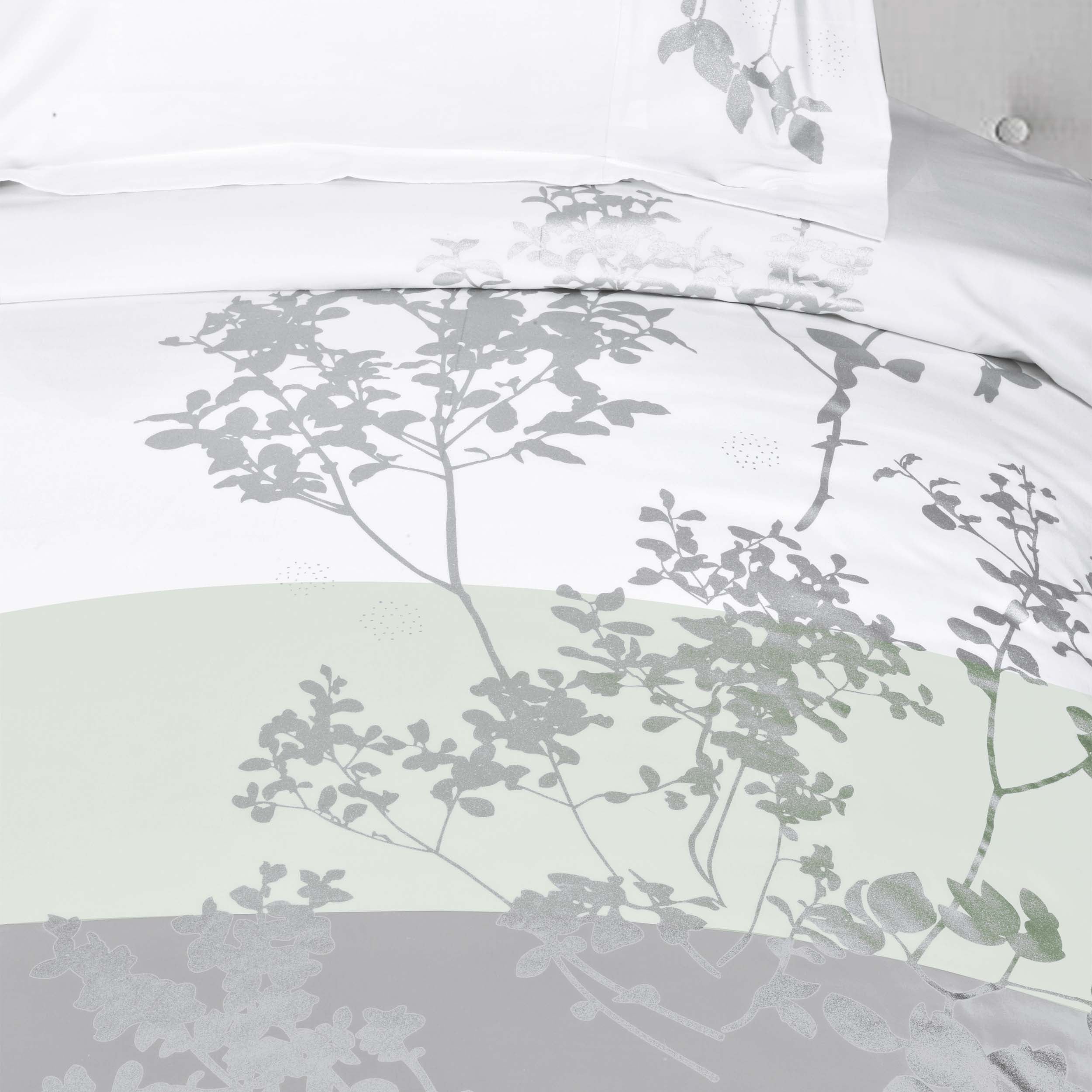 Premium Sydney Cotton Floral Duvet Cover Set - Soft Queen Size Bedding with Matching Pillowcases - Perfect for Master Bedroom, Guest Room & Cozy Home Decor
