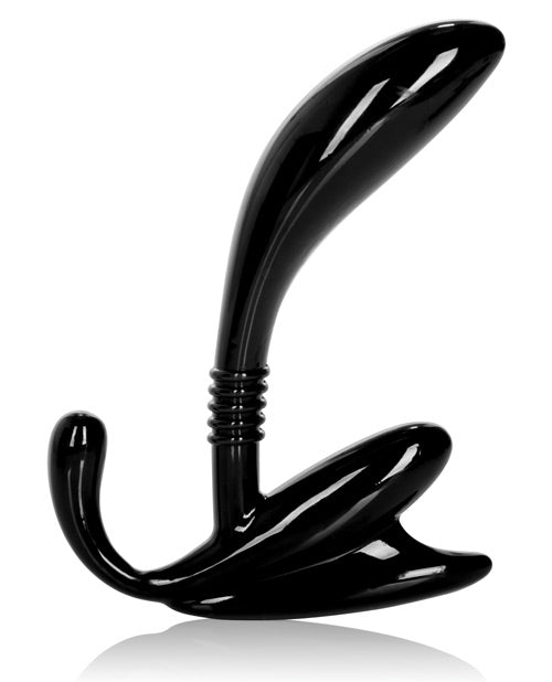 Apollo Curved Prostate Massager for Men - Black G-Spot Stimulator | Adult Pleasure Toy for Enhanced Male Orgasms | Perfect for Solo Play & Couples Intimacy