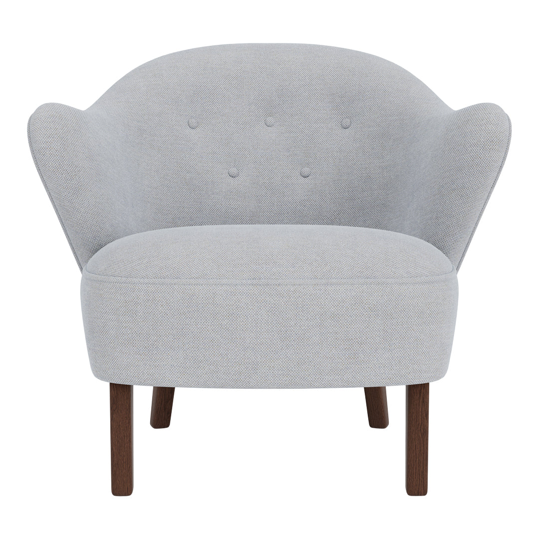Ingeborg Lounge Chair - Modern Textile Upholstered Accent Chair for Living Room, Bedroom & Office - Comfortable Reading & Relaxation Chair with Soft Fabric & Stylish Design