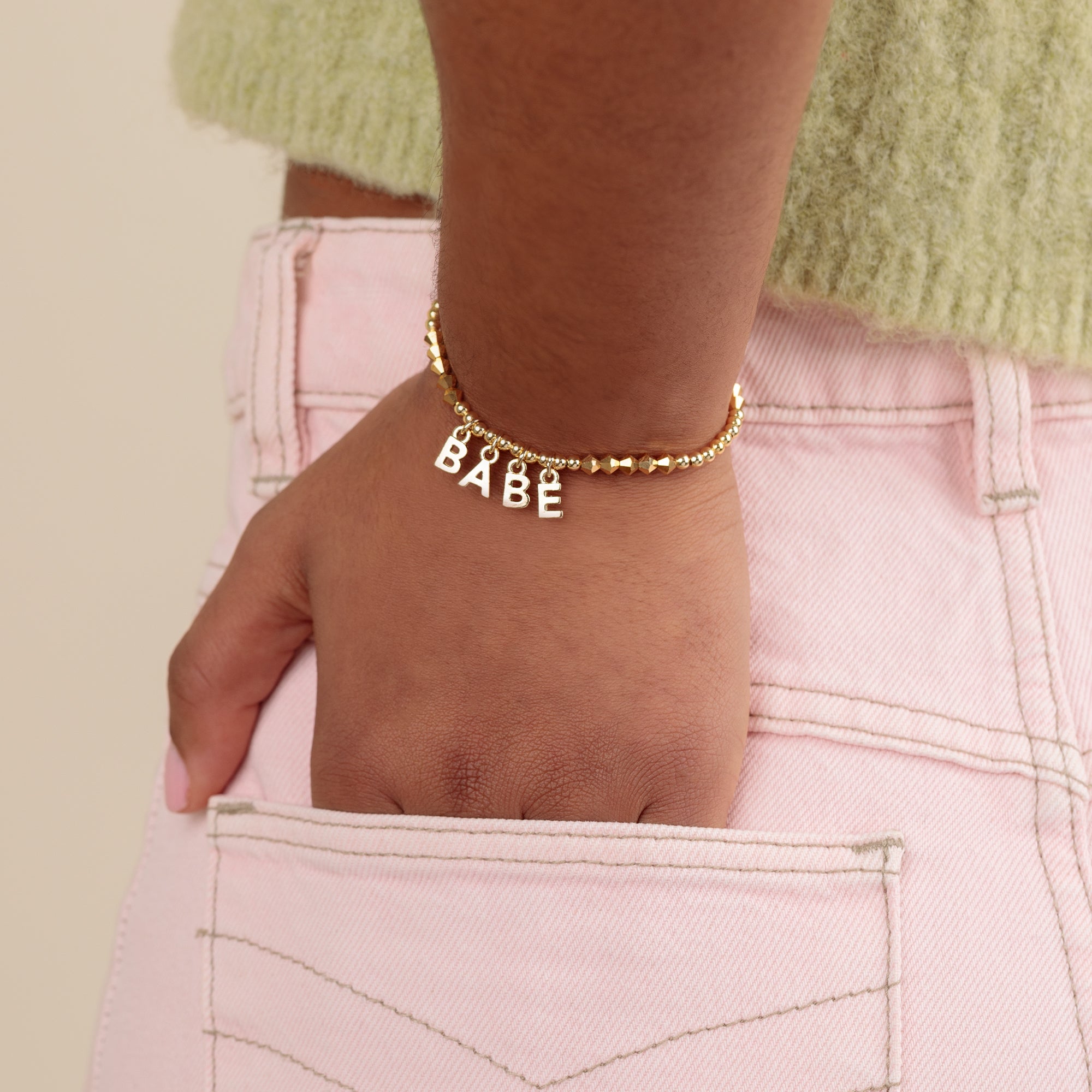 Beaded Stretch Bracelet for Women - Adjustable Fashion Jewelry Gift for Her | Perfect for Parties, Weddings & Everyday Wear